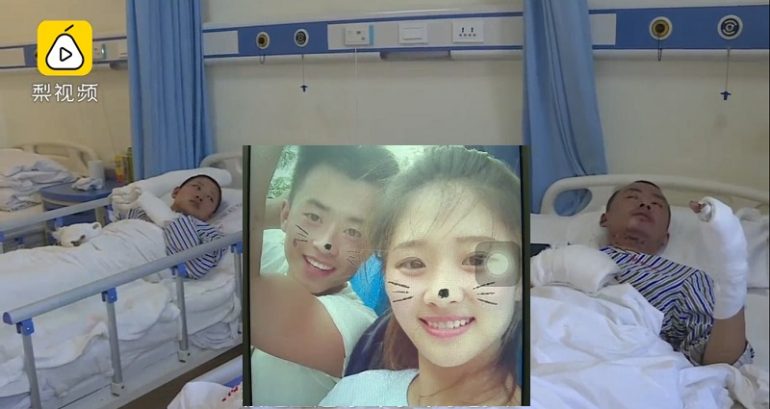 Couple Saves Each Other From Being Burned Alive in Apartment Building