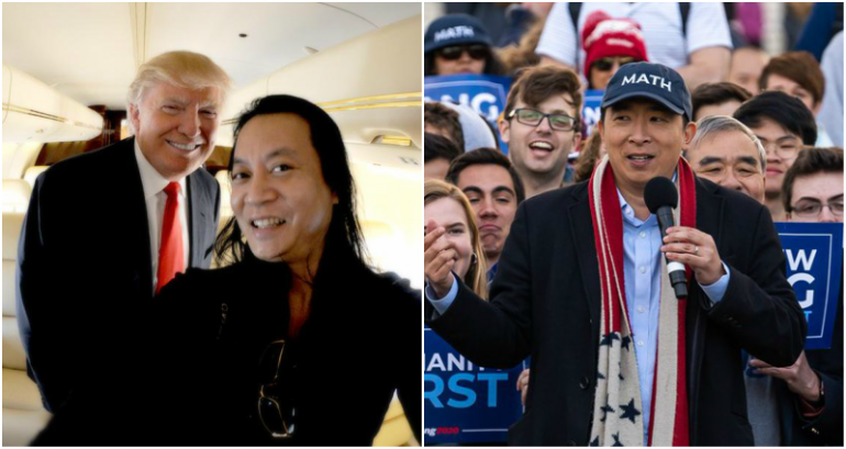 Why Trump’s Former Photographer Says Andrew Yang is an ‘Embarrassment’ to Chinese Americans