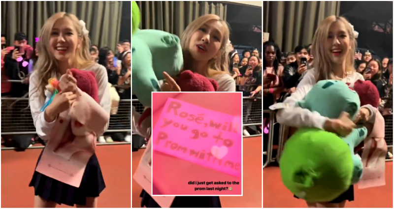 Someone Invited BLACKPINK’s Rosé to Prom and She Might Actually Go