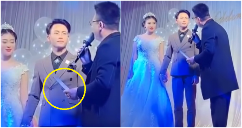 High School Teacher Confiscates Love Letter From Couple, Returns it Years Later at Their Wedding