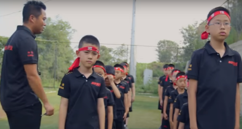 In response to a warning by authorities against a so-called “crisis in Chinese masculinity,” a teacher founded the Real Man Training Club, a Chinese boot camp that teaches boys to become alpha males.