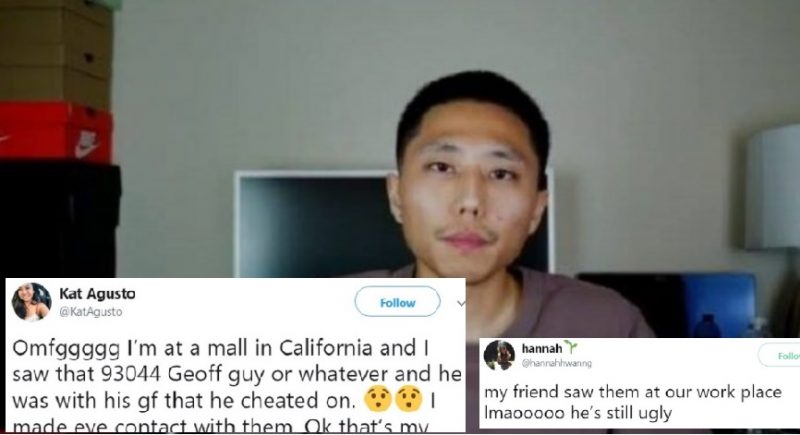 Geoff 93044, Who Cheated on His Girlfriend of 8 Years, Allegedly Seen Together With Her Again