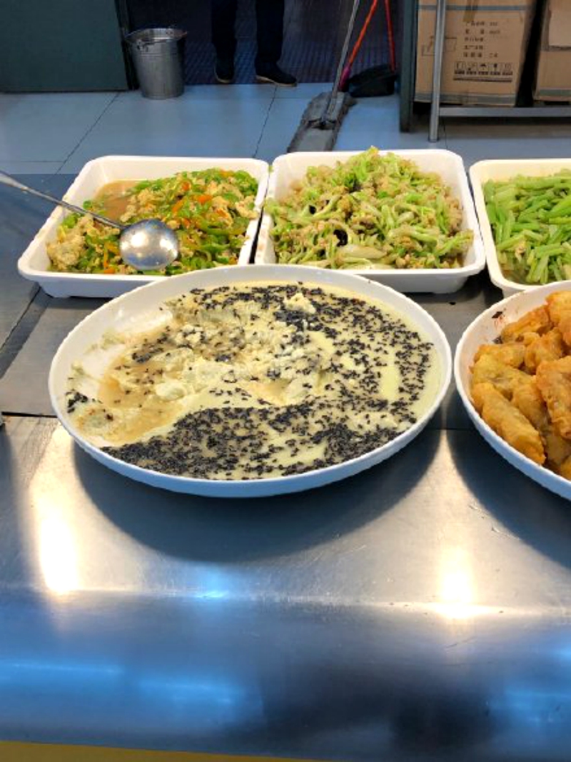The cafeteria of a university in eastern China has gone viral on social media after serving steamed eggs with ants for extra crunch.