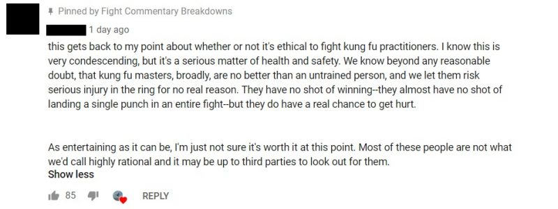 A wing chun enthusiast in southwestern China is being ridiculed on social media after challenging MMA fighters and losing a match in just a few seconds.