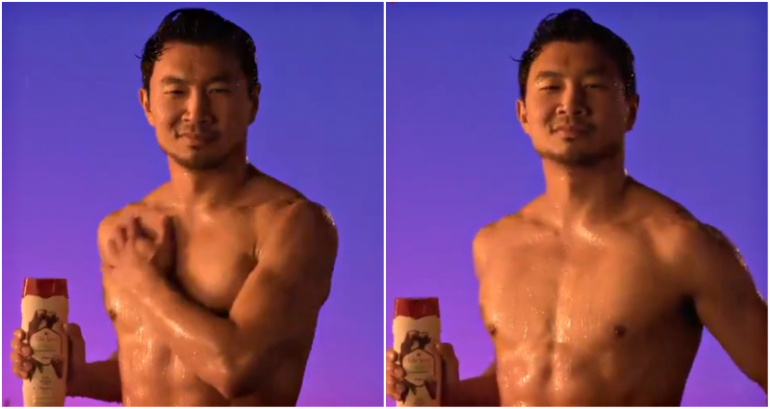 Simu Liu as the Old Spice Man is Finally Here and I’m Swooning