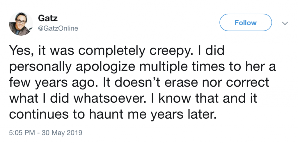 Frankie Gatdula, an employee at a gaming company, is being accused of physically abusive and manipulative behavior by several women including YouTuber Gina Darling.