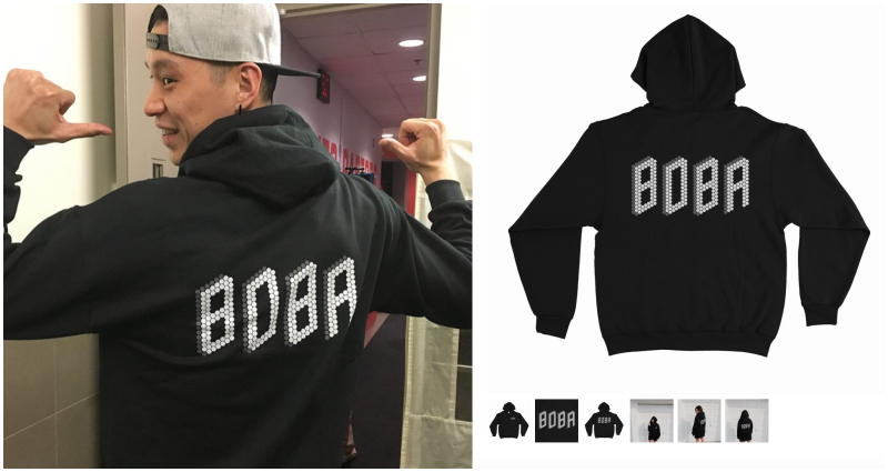 Jeremy Lin Wore a ‘Boba’ Hoodie to the NBA Playoffs and You Can Get One Too