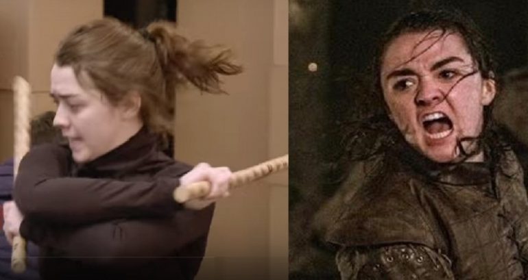 Arya Stark Trained in Filipino Martial Arts For the Battle of Winterfell and it’s Badass AF