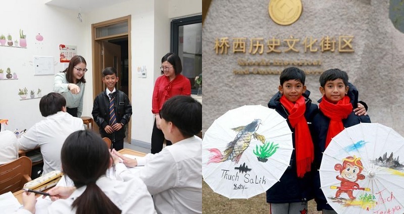 Cambodian Businessman Sponsors Street Kid Who Can Speak 15 Languages to Study in China