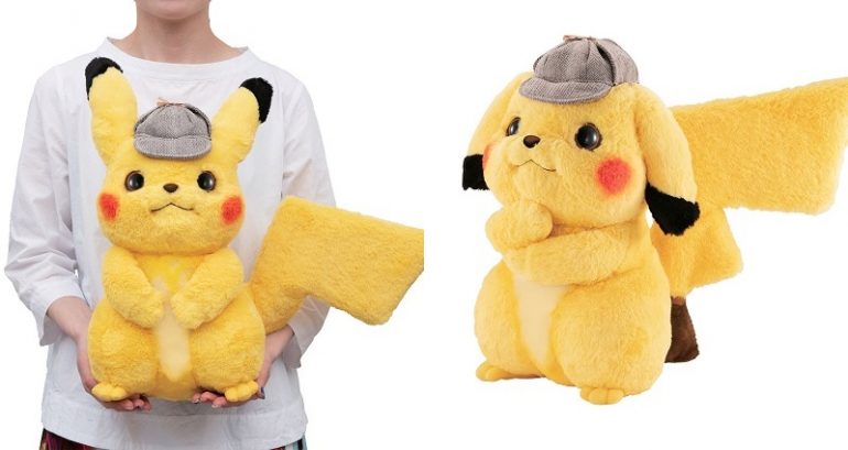 Life-Sized ‘Detective Pikachu’ Plushie is Now Here for $200