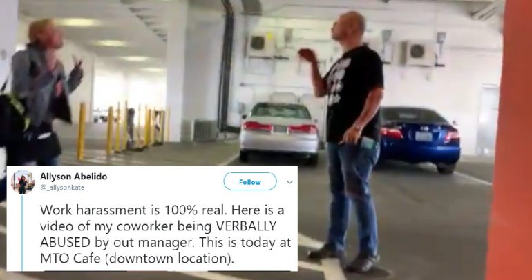 Abusive Cafe Manager Caught On Video Screaming at Female Employee in Las Vegas