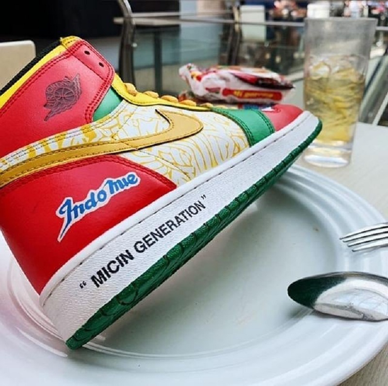 air jordan x indomie