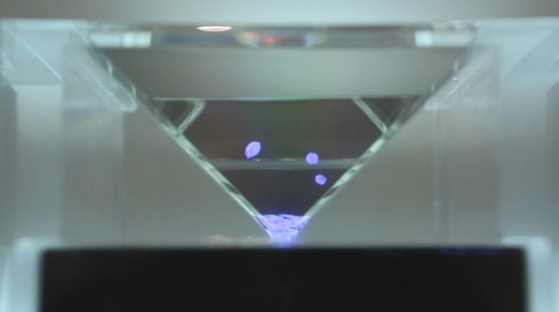Drill, an advertising agency in Tokyo, partnered with creative tech firm Tongullman to develop the Holoyoisho, a sake cup to provide the new drinking experience.