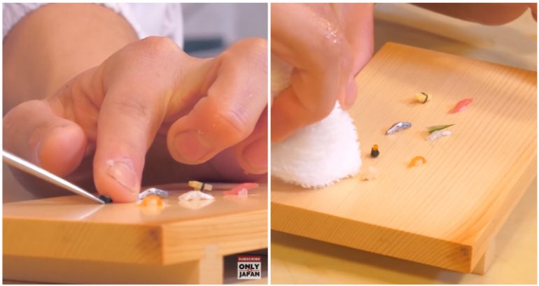 Japanese Chef Creates ‘Micro Sushi’ to Get People to Love Raw Fish