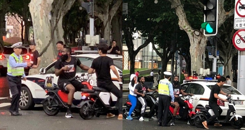 James Harden Stopped by Shanghai Police After Allegedly Violating Traffic Rules