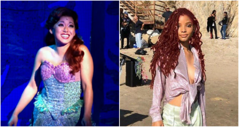 Asian American Ariel Defends Halle Bailey as ‘Little Mermaid’ from Haters