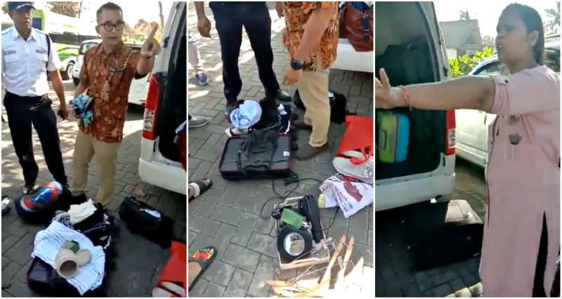 Family Caught Stealing Accessories, Electronics from Bali Hotel