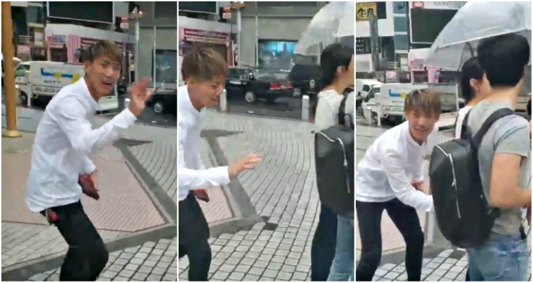 Twitch Streamer Catches Man Groping Woman From Behind on Video