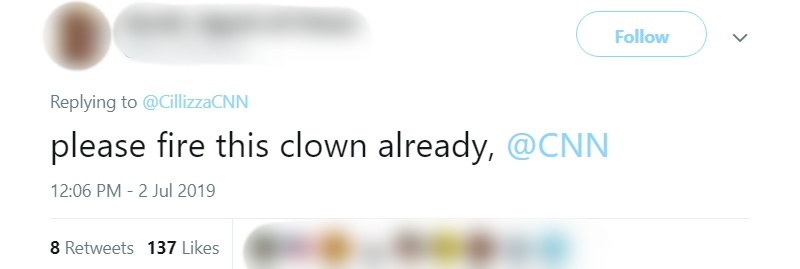 A political commentator for CNN has come under fire after posting a tone-deaf tweet suggesting “Miso Honey” was an excellent choice for a food truck name.
