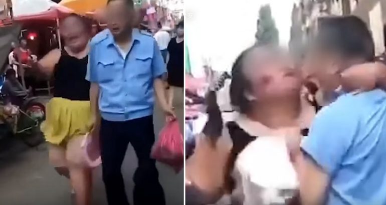 Live-streamer Forces Kiss on Terrified Elderly Man