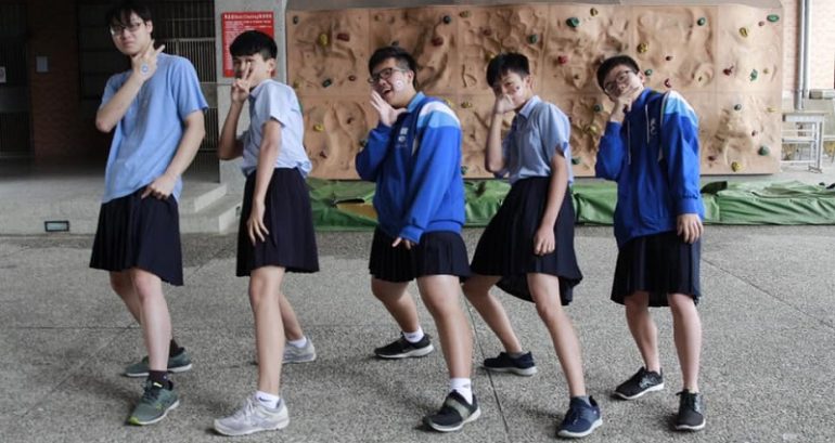 Taiwan High School’s New Dress Code Allows Boys to Wear Skirts
