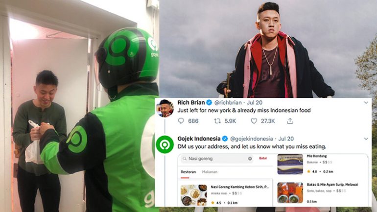 Rich Brian Was Craving Indonesian Food in NY, So Go-Jek Delivered from Indonesia