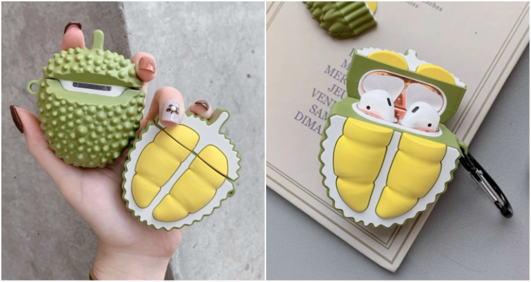 This Durian AirPod Case Won’t Make People Think They Smell a Gas Leak
