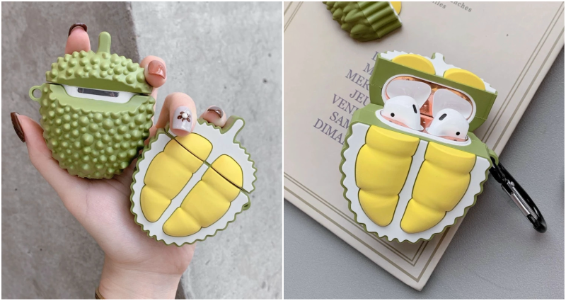 This Durian AirPod Case Won’t Make People Think They Smell a Gas Leak