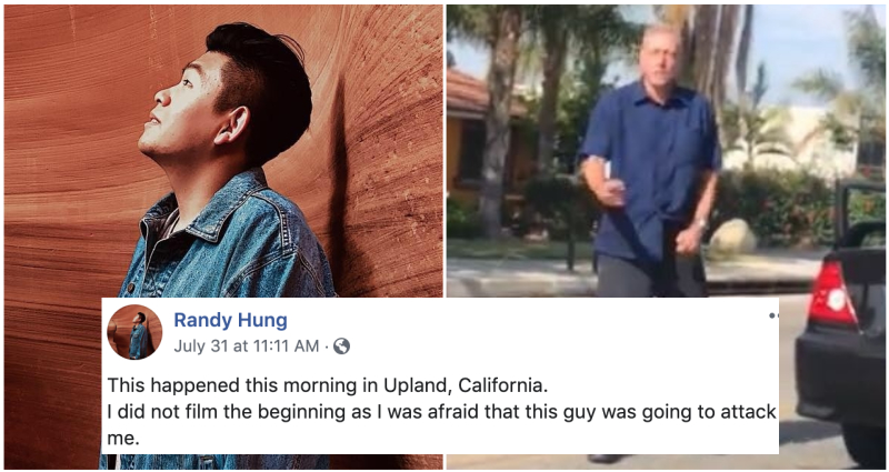 Man Called A ‘Gook’, Claims He Was Spit On During Racist Road Rage Incident in California
