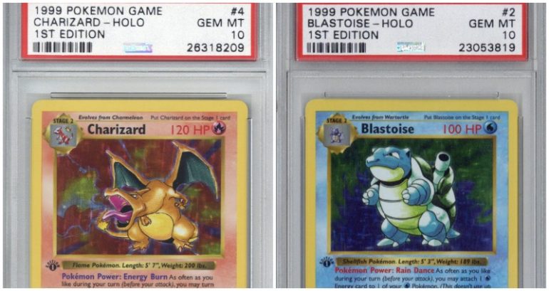 Someone’s Complete Pokémon Set With 1st Edition Charizard Sells for $107,010 at Auction