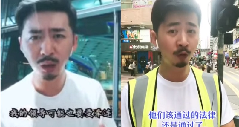 Beijing Human Rights Lawyer Visits Hong Kong to Reveal Protest News Not Told by China