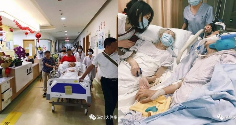 Elderly Couple See Each Other for One Last Time in Hospital’s ICU