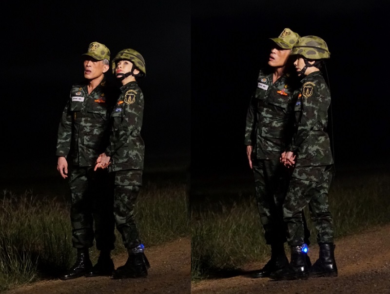 Thailand's Royal Palace has released photos of 34-year-old Major-General Sineenat Wongvajirapakdi to mark her new role as the king's royal consort on Monday.