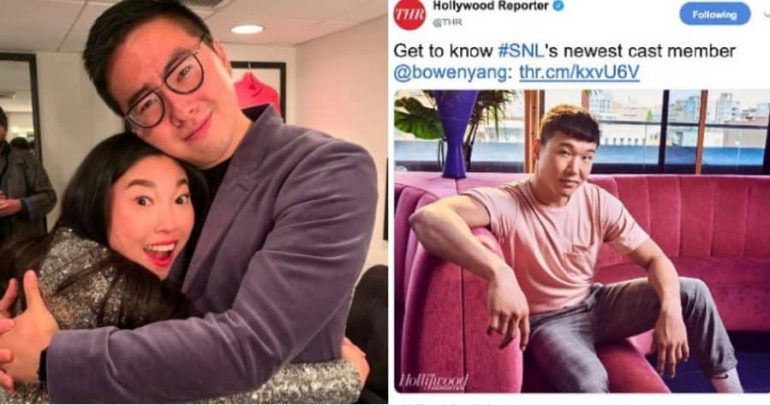 The Hollywood Reporter Tweets Photo of the Wrong Asian When Highlighting Bowen Yang