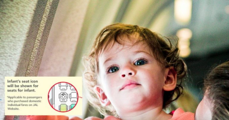 Japan Airlines Now Helps Passengers Avoid Babies By Showing Where They Sit