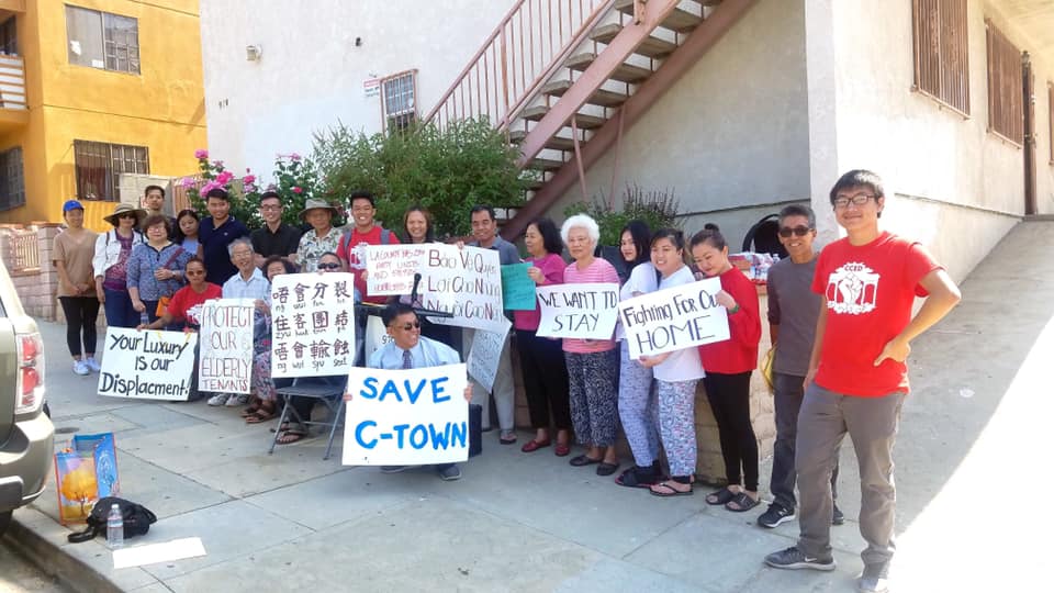 Tenants at Everett Street, many of whom are low-income immigrants and refugees from Thailand, Cambodia, and Vietnam, received a notice in late July from their landlords Robert and Rosa Chow, stating that they had only 60 days to leave.