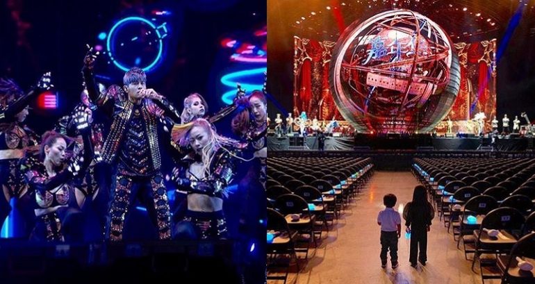 Mandopop King Jay Chou Throws Concert in Massive Arena Just for His 2 Kids in Shanghai
