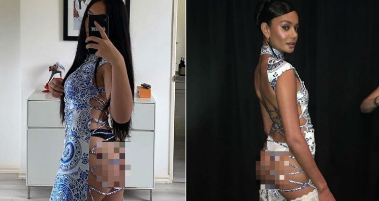 This Backless Qi Pao Puts the Pao in Qi Pao
