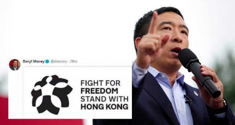 Andrew Yang Blasts China For Banning the Houston Rockets