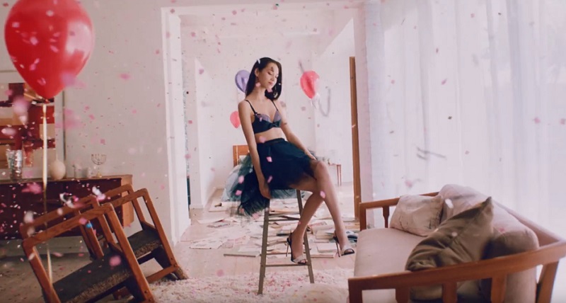 Kiko Mizuhara Queer Eye Japan Netflix fab five lingerie brand wacoal  cleavage ribbon bra Japanese model videos photos 1