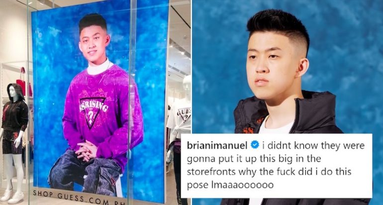 Rich Brian ‘Regrets’ Taking This Photo For Guess Collaboration