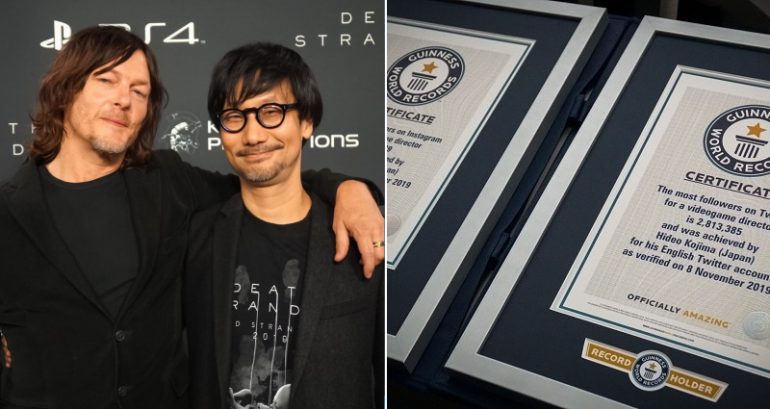 Hideo Kojima Just Broke an Instagram and Twitter Record at the Same Time