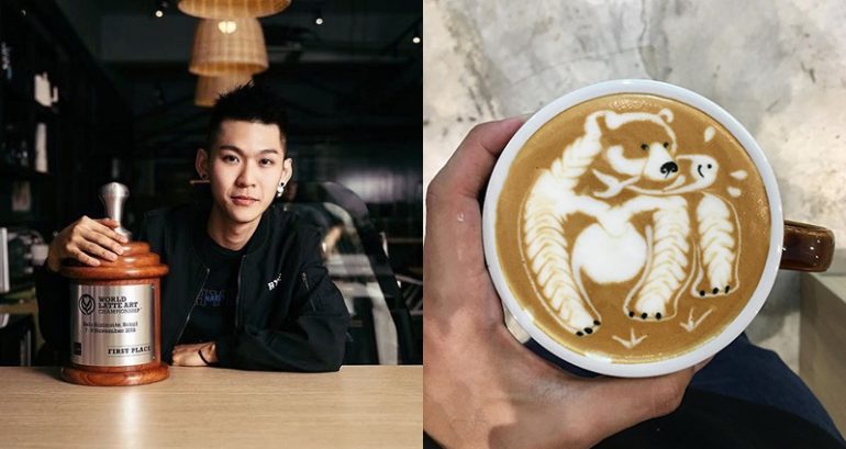 This Man Could Be the World’s Best Latte Artist