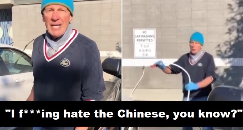 Man Erupts in Racist Rant Against Asians After Being Asked to Move His Car