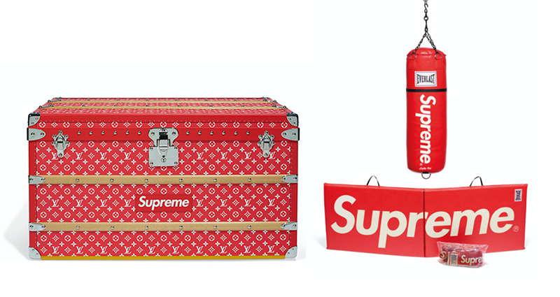 Collectibles of Supreme x LV Hype Up Christie's Handbag Online