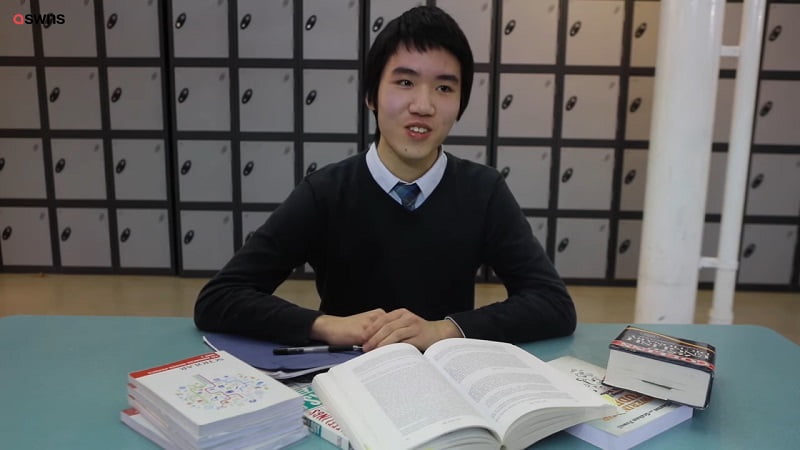 The student, who is known by his friends as Pok, received a first-class honors degree in maths from Open University at just the age of 13
