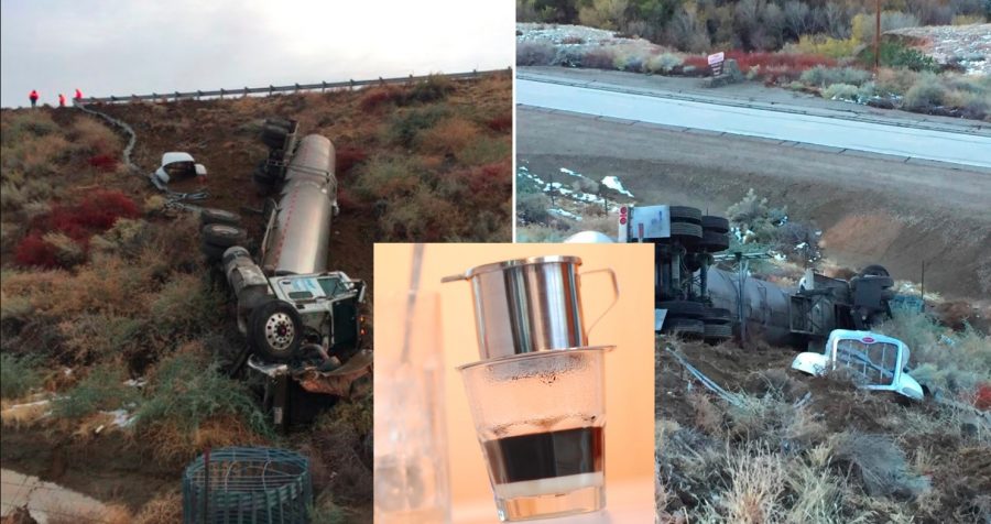 Overturned Truck With 6,000 Gallons of Condensed Milk is a Tragedy for Vietnamese Coffee