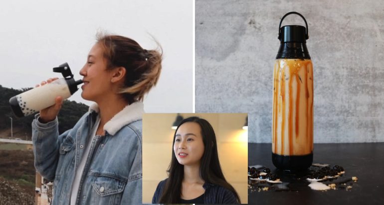 Boba Barista Creates Eco-Friendly Boba Bottle You Can Take With You Anywhere