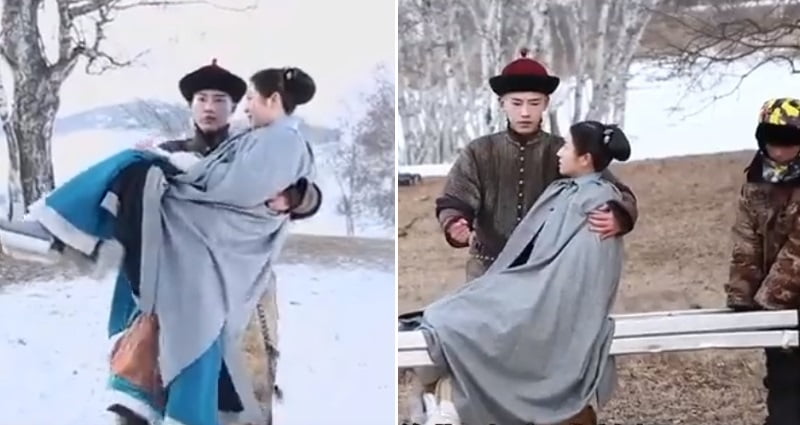 Chinese Actress Gets Fat-Shamed After Co-Star Couldn’t Carry Her in a Scene