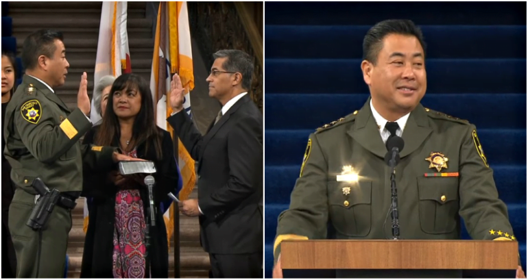 California Swears in the First Asian American Sheriff